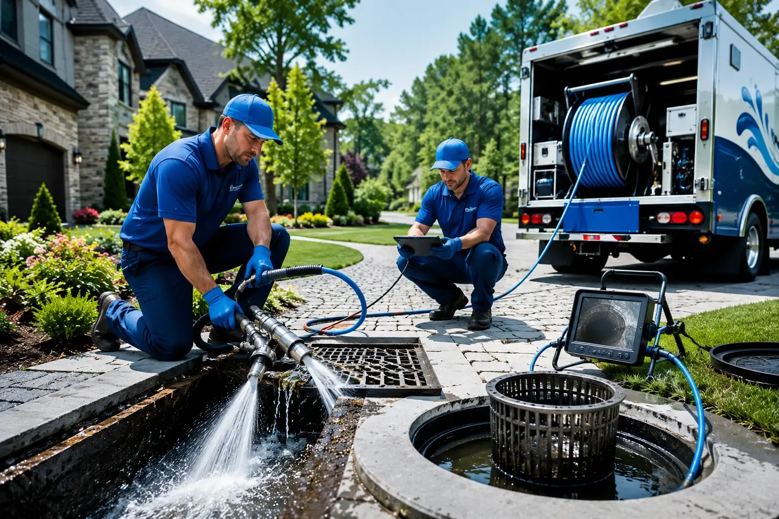 Local outdoor drain cleaning professionals in Saratoga, IN