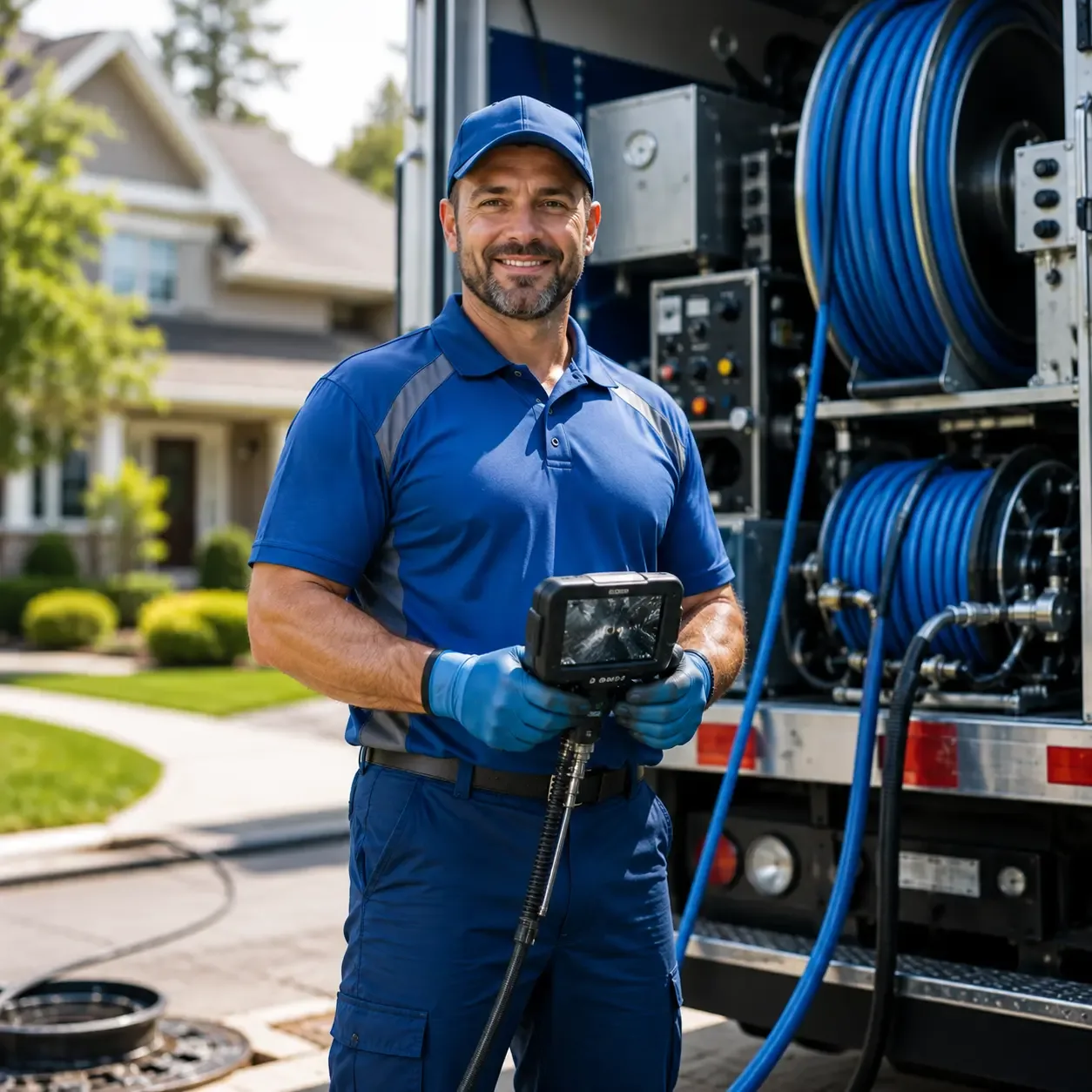 Local outdoor drain cleaning specialists in Saratoga, IN